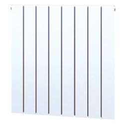 Towelrads Hanworth Plus 700mm x 640mm 3648BTU White Vertical Designer Radiator