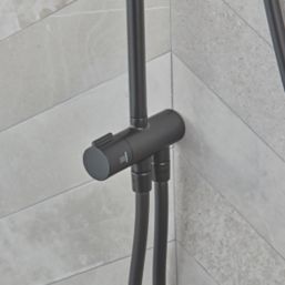 Hansgrohe Vernis Shape 230 1Jet EcoSmart Reno Shower Set Matt Black