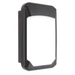 Saxby Lucca Mini Outdoor Rectangular LED Bulkhead Black 15W 1500lm