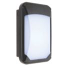 Saxby Lucca Mini Outdoor Rectangular LED Bulkhead Black 15W 1500lm