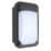 Saxby Lucca Mini Outdoor Rectangular LED Bulkhead Black 15W 1500lm