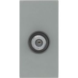 British General EMSATG Modular F-Type Satellite Socket Grey