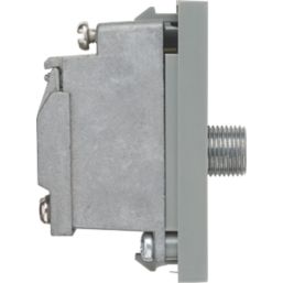 British General EMSATG Modular F-Type Satellite Socket Grey