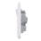 Schneider Electric Lisse 13A 2-Gang DP Switched Plug Socket White