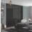 Spacepro Classic 3-Door Framed Glass Sliding Wardrobe Doors Black Frame Black Panel 2216mm x 2260mm