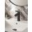 Bristan Apelo EcoStart Black 170mm Standard Lever Mono Basin Mixer Tap  With Clicker Waste