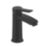 Bristan Apelo EcoStart Black 170mm Standard Lever Mono Basin Mixer Tap  With Clicker Waste