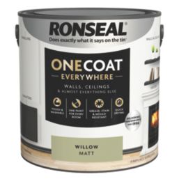 Ronseal 2.5Ltr Willow Matt Emulsion Multi Surface Paint