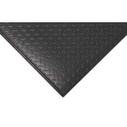COBA Orthomat Diamond Anti-Fatigue Floor Mat Black 18.3m x 0.9m x 9mm