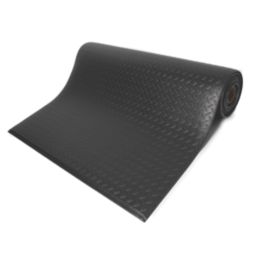 COBA Orthomat Diamond Anti-Fatigue Floor Mat Black 18.3m x 0.9m x 9mm