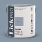 LickPro Max+ 2.5Ltr Blue 17 Eggshell Emulsion  Paint