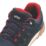 Site Scoria Size 8  Navy Blue/Red   Steel Toe Cap Safety Trainers
