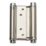 Smith & Locke Polished Chrome  Spring Hinge 100mm x 137mm