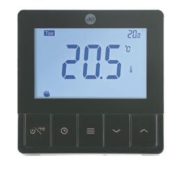JG Underfloor JGTIME4BL Digital Hot Water Timer
