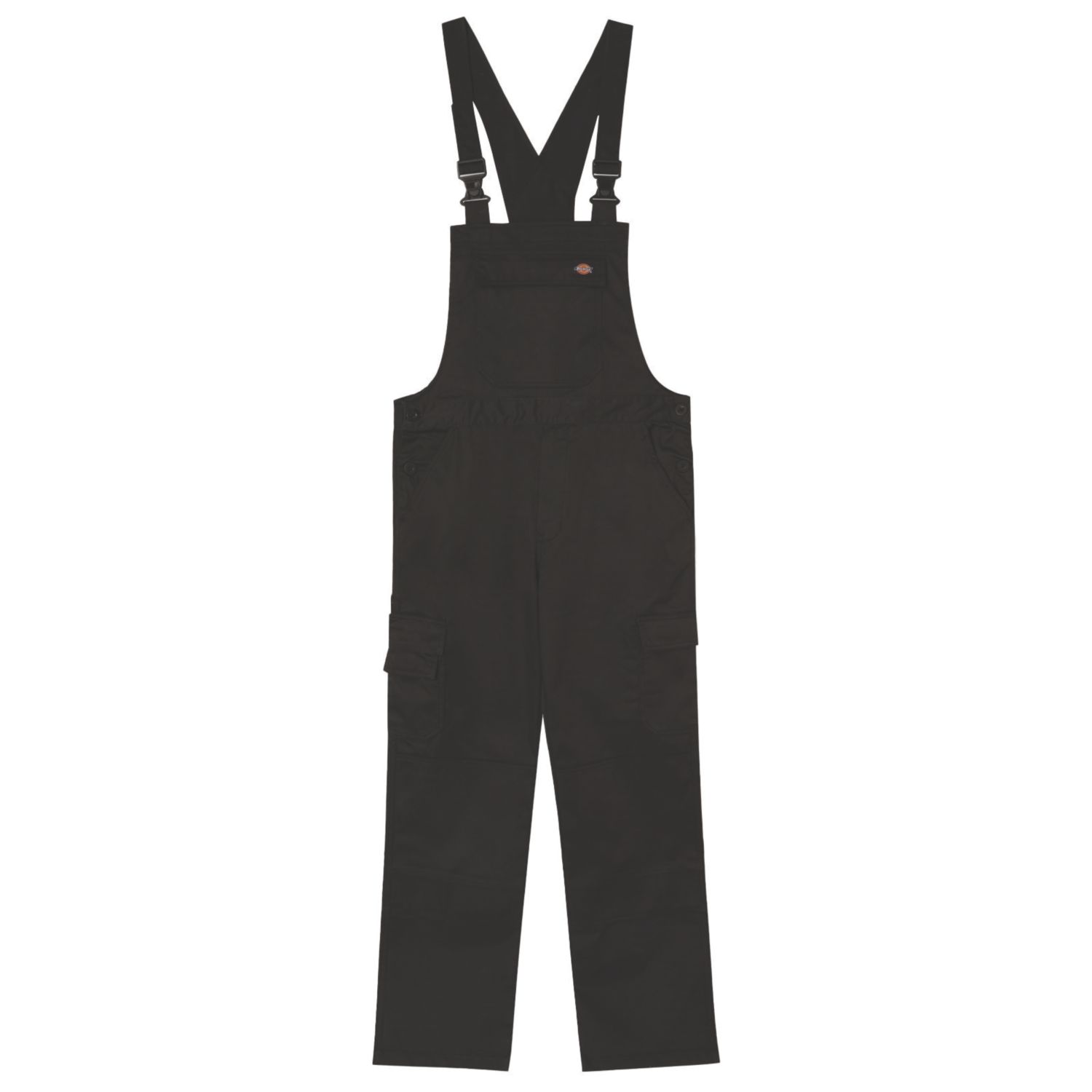 Dickies Everyday Bib and Brace Boiler suit/Coverall Black Large 35.5" W 31" L (898XJ)