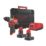 Refurb Milwaukee M12FDD2-602X 12V 2 x 6.0Ah Li-Ion RedLithium Brushless Cordless Drill Driver