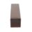FloPlast  Square Downpipes Brown 65mm x 2.5m 6 Pack