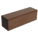 FloPlast  Square Downpipes Brown 65mm x 2.5m 6 Pack