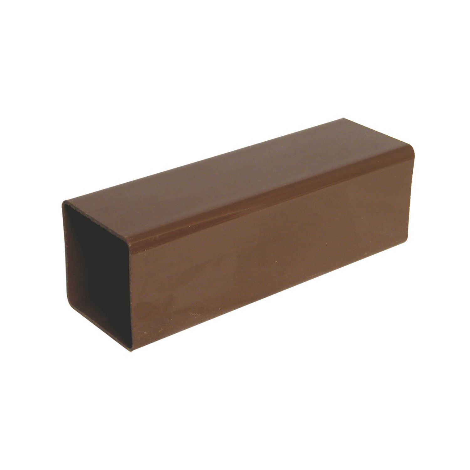 FloPlast Square Downpipes Brown 65mm x 2.5m 6 Pack (8993F)