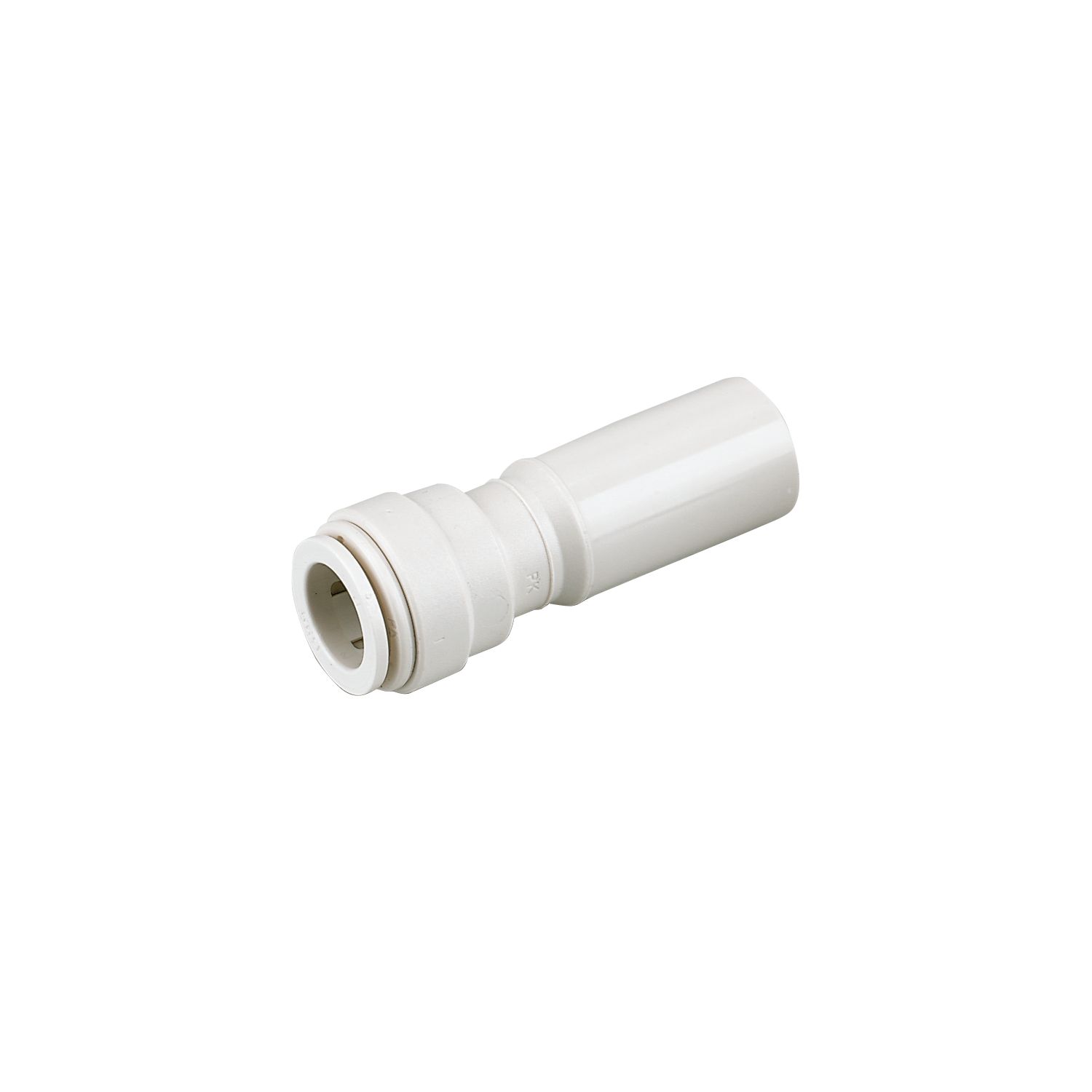 JG Speedfit Plastic Push-Fit Stem Coupler F 10mm x M 15mm (89950)