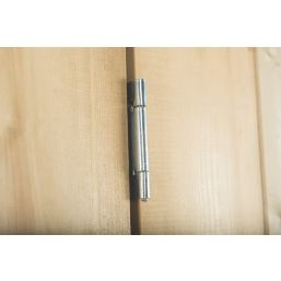 Forest  3' x 1' 6" (Nominal) Pent Overlap Timber Garden Store