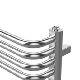 Flomasta U-Shape 1580mm x 500mm 2467BTU Chrome Vertical Designer Radiator