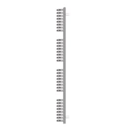 Flomasta U-Shape 1580mm x 500mm 2467BTU Chrome Vertical Designer Radiator