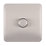 Schneider Electric Lisse Deco 1-Gang 1-Way  Dimmer  Brushed Stainless Steel
