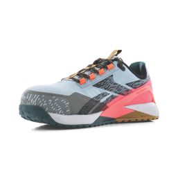 Reebok Nano X1 Adventure Size 3 Womens Grey / Pink  Water-Resistant  Safety Trainers