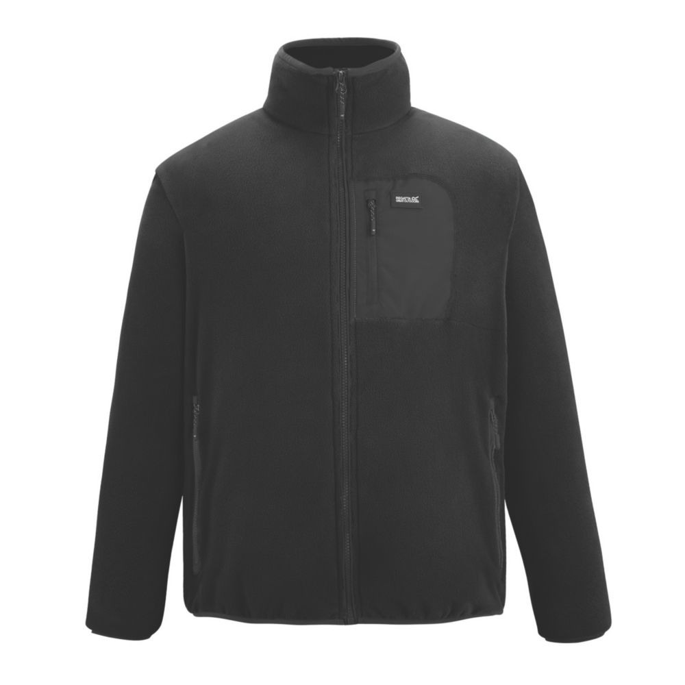 Regatta Frankie Full Zip Fleece Black / Black X Large 51