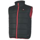 Lee Cooper LCVST706 Quilted Padded Vest Black Medium 40" Chest