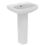 Ideal Standard i.life A Washbasin & Pedestal 1 Tap Hole 550mm