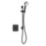 Mira Evoco Rear-Fed Concealed Matt Black Thermostatic Built-In Mixer Shower & Bath Fill