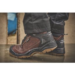 Apache Ranger Size 8  Brown Waterproof Steel Toe Cap Safety Boots