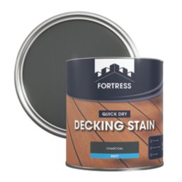 Fortress Decking Stain Charcoal 2.5Ltr