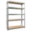 Essentials  5-Tier Metal Garage Shelving Unit 1200mm x 450mm x 1800mm