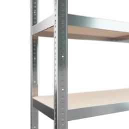 5-Tier Galvanised Steel Boltless Shelving Unit 1200mm x 450mm x 1800mm