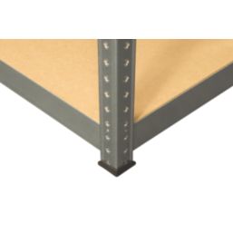 Essentials  5-Tier Metal Garage Shelving Unit 1200mm x 450mm x 1800mm