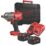 Refurb Milwaukee M18 ONEFHIWF34-502X FUEL 18V 2 x 5.0Ah Li-Ion RedLithium Brushless Cordless ONE-KEY Impact Wrench