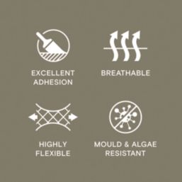 LickPro 5Ltr Smooth Greige 03 Masonry Paint