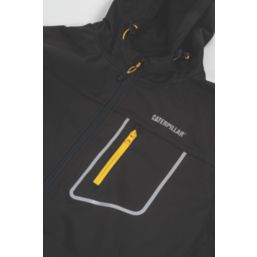 CAT Capstone  Hooded Soft Shell Jacket Black X Large 46-48" Chest