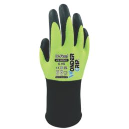 Wonder Grip WG-1855HY U-Feel  General Handling Gloves Yellow X Small