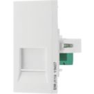 British General  Modular RJ11 Telephone / Data Socket White