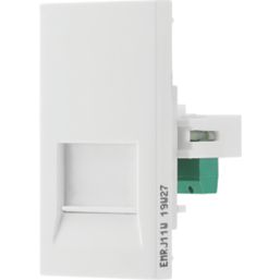 British General  Modular RJ11 Telephone / Data Socket White