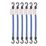 Smith & Locke Flat Bungee Cords 600mm x 18mm 6 Pack