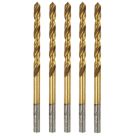 Erbauer  Straight Shank Metal Drill Bits 3.5mm x 70mm 5 Pack