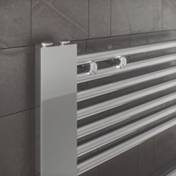 Ximax 800mm x 600mm 1419BTU Chrome Flat Designer Towel Radiator
