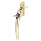 Mila Left or Right-Handed ProLinea Espagnolette uPVC Window Handle Polished Gold