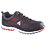 Delta Plus Sportline Metal Free   Safety Trainers Black / Red Size 9