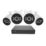 Swann SWNVK-8ADVANX4B-EU 1TB 8-Channel 4K  Wired NVR Security System & 4 x 4K Indoor & Outdoor Cameras